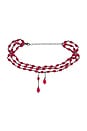 view 1 of 2 Ambrose Necklace in Red