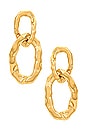view 1 of 2 Santiago Earrings in Gold