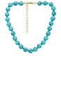 view 1 of 2 Beaded Necklace in Turquoise