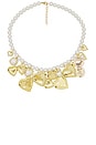 view 3 of 4 x REVOLVE Heart Charm Necklace in Gold