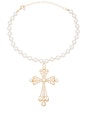 view 1 of 2 Augustine Necklace in Pearl