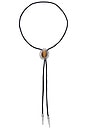 view 1 of 2 Milton Bolo Necklace in Brown