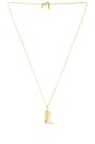 view 1 of 2 Boot Charm Necklace in Gold