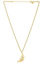 view 1 of 2 Croissant Necklace in Gold