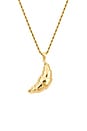 view 2 of 2 Croissant Necklace in Gold
