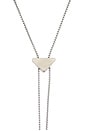 view 3 of 3 Tri Bolo Necklace in Silver