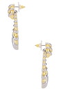 view 2 of 2 Dionne Statement Earrings in Mixed Metal