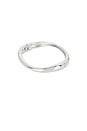 view 1 of 2 Lilly Bangle in Silver