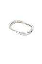view 2 of 2 Lilly Bangle in Silver