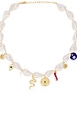 view 2 of 2 ОЖЕРЕЛЬЕ С ПОДВЕСКАМИ SPICY in Pearl