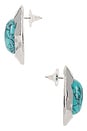 view 2 of 2 Giovana Stud Earrings in Turquoise & Silver