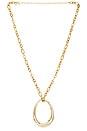 view 1 of 2 Delia Pendant Necklace in Gold