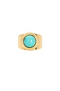view 1 of 3 Miley Ring in Turquoise