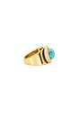 view 2 of 3 Miley Ring in Turquoise