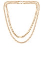 view 1 of 2 Havana Necklace Set in Gold