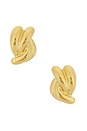 view 1 of 2 Barrco Earrings in Gold