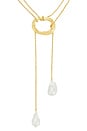 view 2 of 3 Solar Necklace in Gold