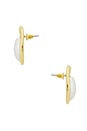 view 2 of 2 Valia Earrings in Pearl & Gold