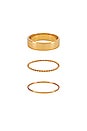 view 1 of 1 Stacker Ring Set in Gold