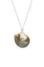 view 2 of 2 Abalone Shell Necklace in Silver