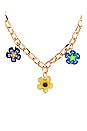 view 2 of 3 CUELLO CADENA DAISY in Gold