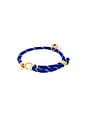 view 3 of 3 Adjustable Paracord Charm Bracelet in Navy