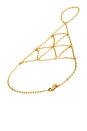 view 3 of 3 Boho Bay Hand Chain in Waterproof & Gold