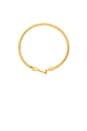 view 2 of 3 Bit Tension Cuff in Gold
