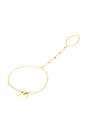 view 3 of 3 Pavia Hand Chain in Gold