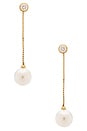 view 1 of 2 Warwick Earrings in Gold