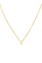 view 2 of 3 COLLAR COLGANTE INITIAL in Gold