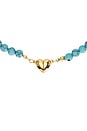 view 2 of 2 Celeste Necklace in Turquoise