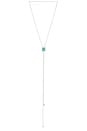 view 1 of 3 COLLAR LARIAT VIVA BOLO in Silver & Turquoise