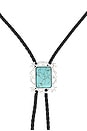 view 2 of 3 Whimsky Bolo Necklace in Silver & Turquoise