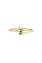 view 2 of 3 Thin Stone Livorno Cuff in Turquoise
