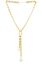 view 1 of 3 COLLIER LASSO ROE in Gold