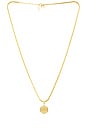 view 1 of 3 Initial Pendant Necklace in Gold