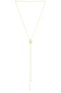 view 1 of 3 COLLIER LASSO VIVA BOLO in Gold & Pearl