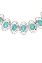 view 2 of 3 Burke Necklace in Silver & Turquoise