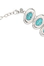 view 3 of 3 Burke Necklace in Silver & Turquoise