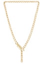 view 1 of 3 COLLIER LASSO FISH BONE in Gold