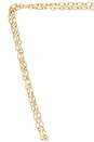 view 3 of 3 COLLIER LASSO FISH BONE in Gold