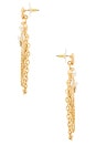 view 2 of 2 Scallop Earrings in Gold