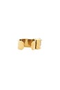 view 3 of 4 PENDIENTE STONE in Waterproof & Gold
