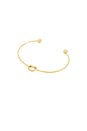 view 1 of 3 BRAZALETE KNOT in Waterproof & Gold