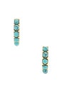 view 3 of 3 BOUCLES D'OREILLES TURQUOISE in Waterproof & Turquoise