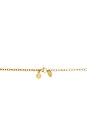 view 3 of 3 Link Drop Necklace in Waterproof & Gold