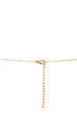 view 3 of 3 COLLAR LARIAT STONE in Waterproof & Gold