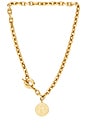 view 1 of 3 COLLAR COLGANTE TIDE in Waterproof & Gold