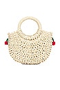 view 3 of 5 Cherry Straw Bag in Beige
